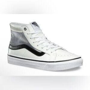 VANS Off the Wall womens size 6.5 Sk8 high slim cutout sneakers